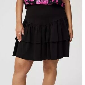 Torrid Ruffle Mini Skirt
